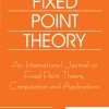 Fixed Point Theory (Volume 26, no. 1, 2025)