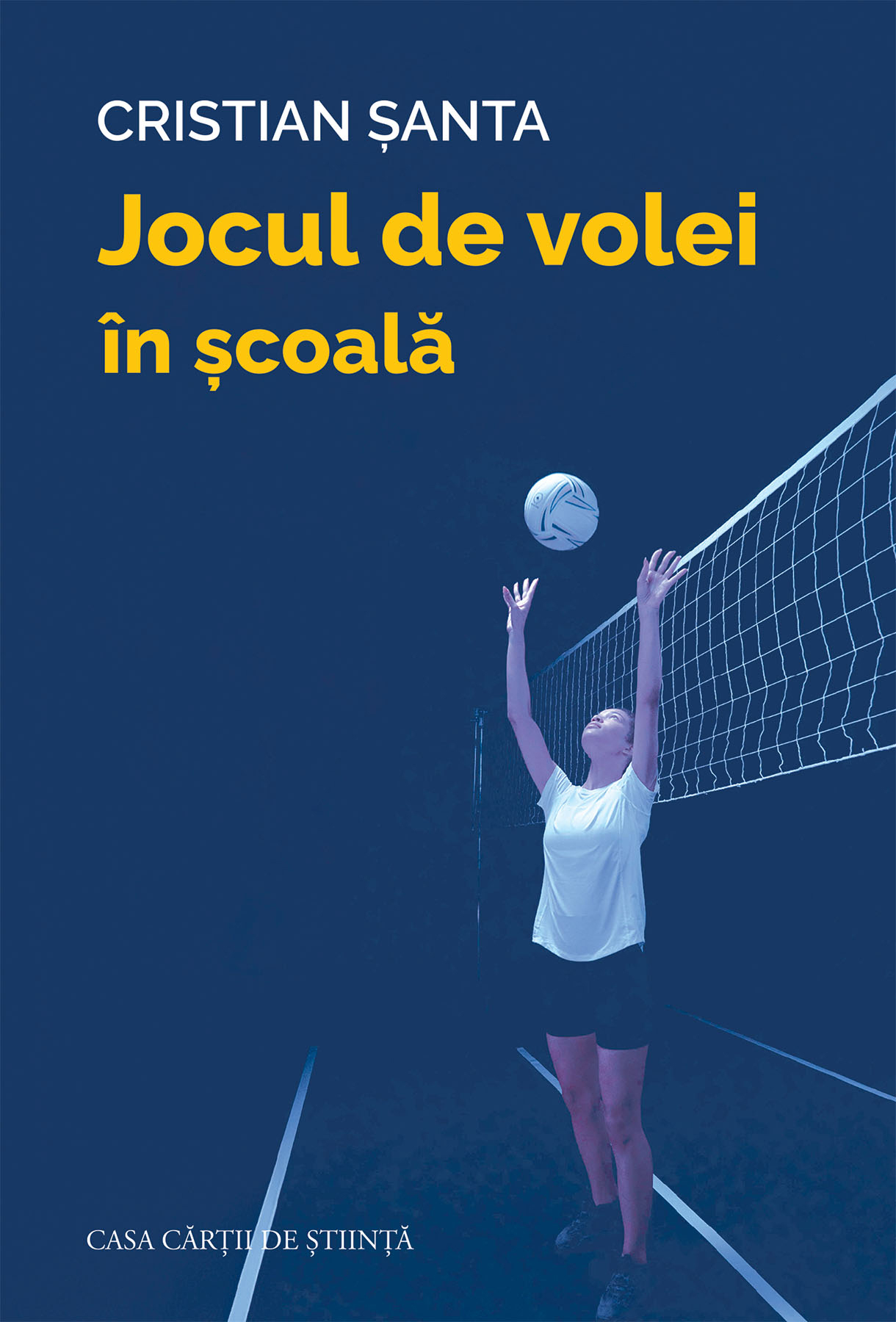 Jocul de volei în școală